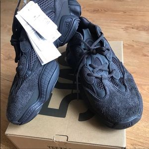 Utility black yeezys